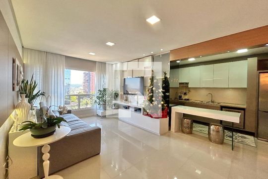 Sala de apartamento para alugar com 3 quartos, 110m² em Centro, Novo Hamburgo