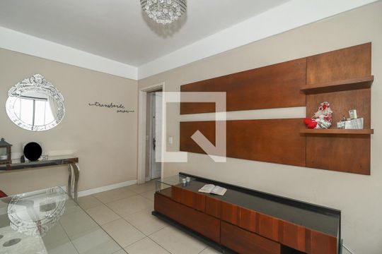 Sala de apartamento à venda com 3 quartos, 86m² em São João, Porto Alegre
