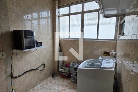 Área de serviço de apartamento à venda com 2 quartos, 60m² em Imperial de São Cristóvão, Rio de Janeiro