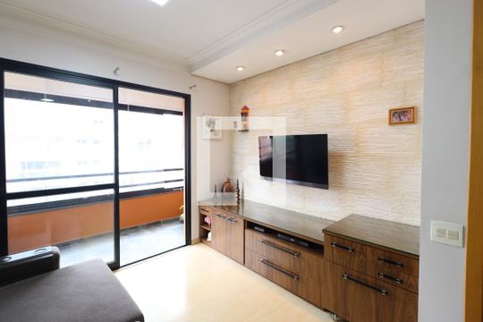 Sala de apartamento à venda com 3 quartos, 84m² em Vila Zilda, São Paulo