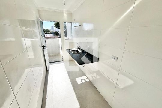 Cozinha de apartamento à venda com 2 quartos, 52m² em Água Fria, São Paulo