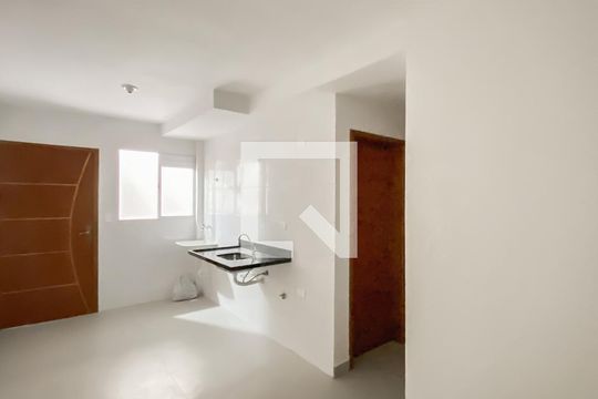 Sala /cozinha/area de serviço de apartamento para alugar com 2 quartos, 42m² em Parque Boturussu, São Paulo
