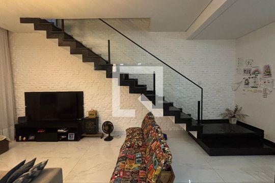 Sala - Sala de Jantar de casa à venda com 4 quartos, 225m² em Vila Alzira, Santo André