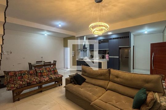 Sala - Sala de Jantar de casa à venda com 4 quartos, 225m² em Vila Alzira, Santo André