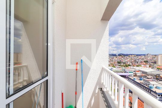 Varanda da Sala de kitnet/studio para alugar com 1 quarto, 24m² em Itaquera, São Paulo