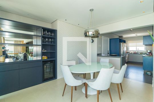 Sala de Jantar de apartamento à venda com 4 quartos, 273m² em Belenzinho, São Paulo