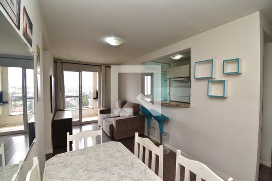 Sala de apartamento para alugar com 2 quartos, 58m² em Bairro Alto, Curitiba