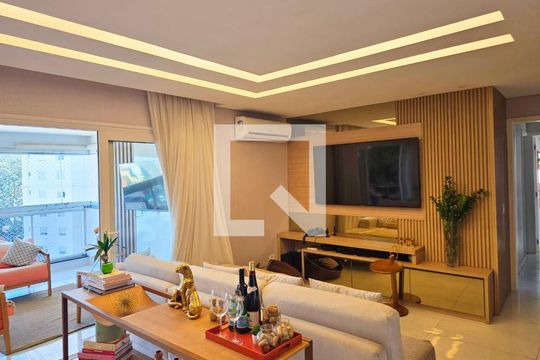 Sala  de apartamento à venda com 3 quartos, 159m² em Vila Rosalia, Guarulhos