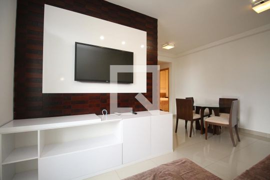Sala de apartamento para alugar com 2 quartos, 59m² em Águas Claras, Brasília