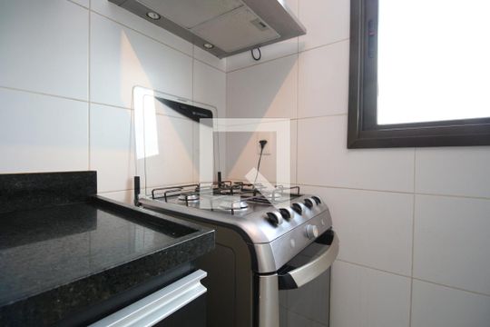 Cozinha e Área de Serviço de apartamento para alugar com 2 quartos, 59m² em Águas Claras, Brasília