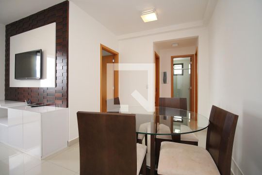 Sala de apartamento para alugar com 2 quartos, 59m² em Águas Claras, Brasília