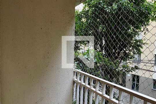 Varanda Sala de apartamento à venda com 2 quartos, 57m² em Vila Lageado, São Paulo