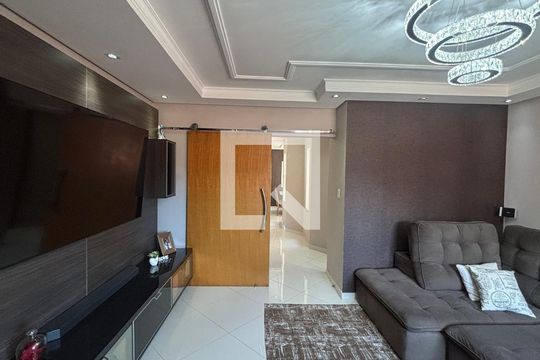 Sala - Sala de Jantar de casa à venda com 3 quartos, 225m² em Jardim Santo André, Santo André
