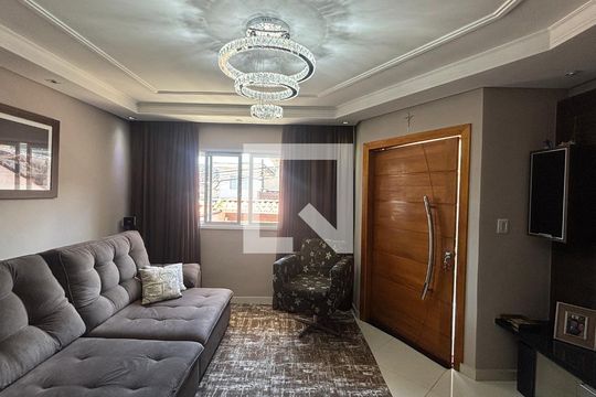 Sala - Sala de Jantar de casa à venda com 3 quartos, 225m² em Jardim Santo André, Santo André