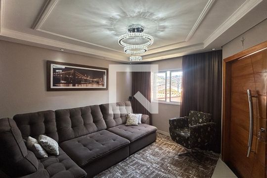 Sala - Sala de Jantar de casa à venda com 3 quartos, 225m² em Jardim Santo André, Santo André