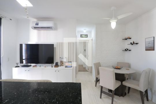 Sala de apartamento à venda com 2 quartos, 52m² em Fátima, Canoas