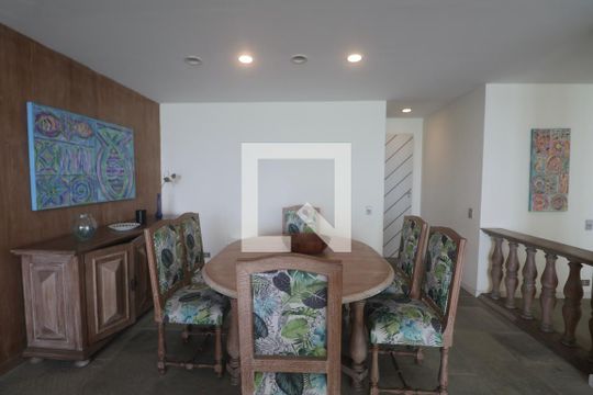 Sala de apartamento para alugar com 4 quartos, 262m² em Centro, Guarujá