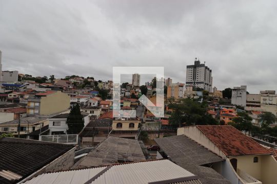 Vista da Sacada da Suíte de apartamento para alugar com 2 quartos, 54m² em Jardim Progresso, Santo André