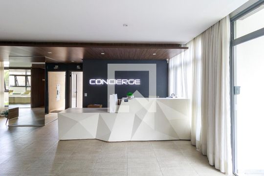 Hall Social de apartamento à venda com 1 quarto, 109m² em Cidade Monções, São Paulo
