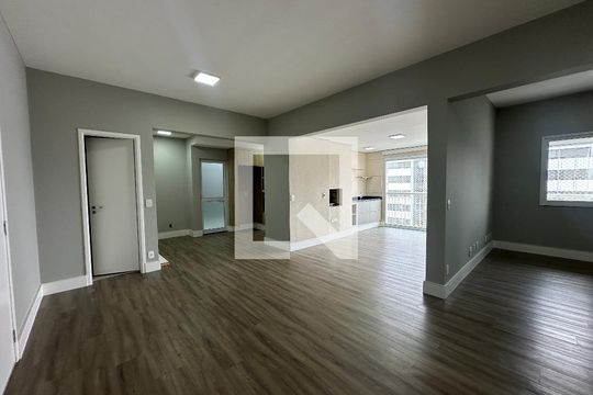 Sala de apartamento à venda com 2 quartos, 107m² em Empresarial 18 do Forte, Barueri