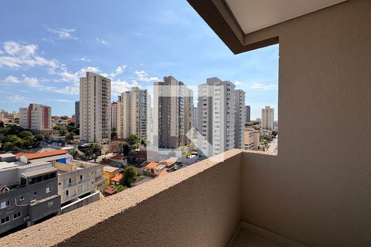 Sacada de apartamento à venda com 2 quartos, 56m² em Parque das Nações, Santo André