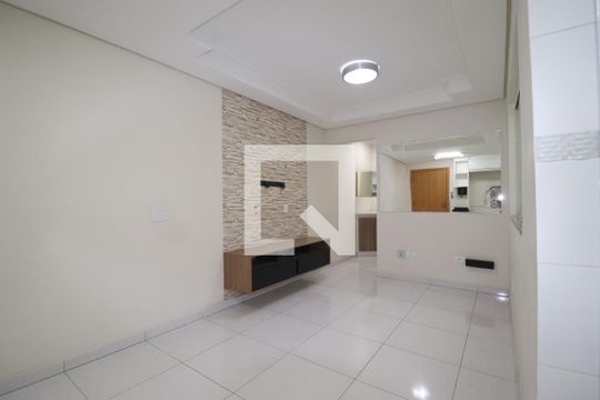 Sala de apartamento à venda com 2 quartos, 55m² em Jardim Ana Maria, Santo André