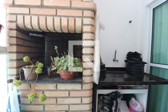 Varanda da Sala de apartamento à venda com 2 quartos, 62m² em Vila Metalúrgica, Santo André