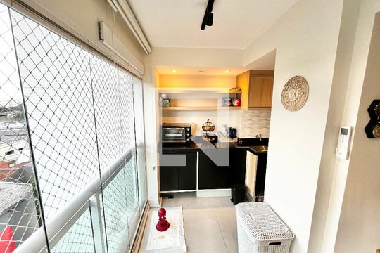 Varanda da Sala de apartamento à venda com 2 quartos, 64m² em Casa Verde, São Paulo