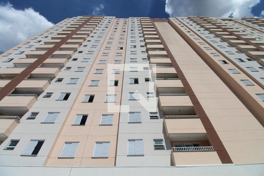 Fachada do Prédio de apartamento para alugar com 2 quartos, 44m² em Jardim Topazio, São José dos Campos