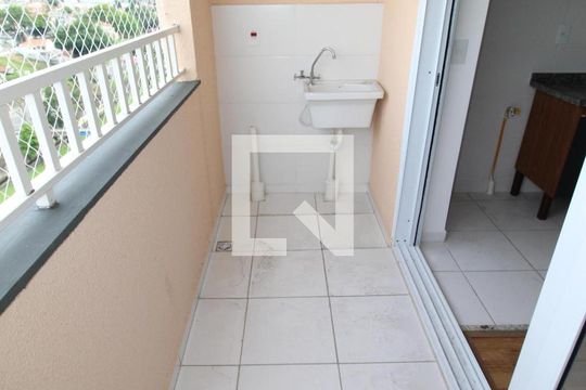 Sala/Cozinha de apartamento para alugar com 2 quartos, 44m² em Jardim Topazio, São José dos Campos