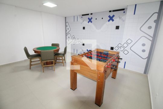 Área comum - Salão de jogos de apartamento para alugar com 2 quartos, 44m² em Jardim Topazio, São José dos Campos