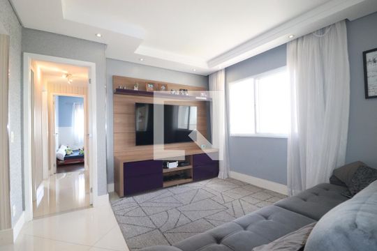 Sala de apartamento para alugar com 3 quartos, 123m² em Baeta Neves, São Bernardo do Campo