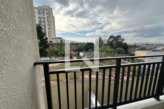 Varanda da Sala de apartamento para alugar com 2 quartos, 60m² em Outeiro de São Fernando, Barueri