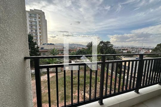 Varanda da Sala de apartamento para alugar com 2 quartos, 59m² em Outeiro de São Fernando, Barueri
