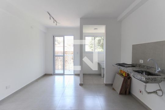 Sala - Cozinha de apartamento à venda com 2 quartos, 42m² em Itaquera, São Paulo