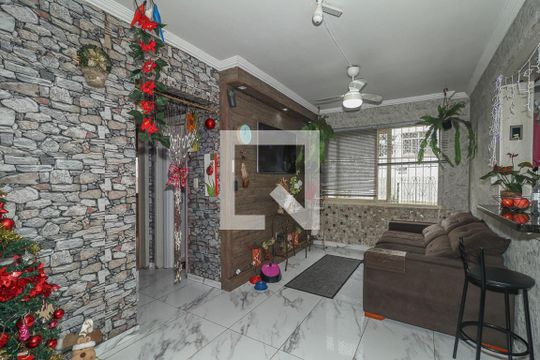 Sala de apartamento à venda com 2 quartos, 55m² em Jardim Dona Leopoldina, Porto Alegre
