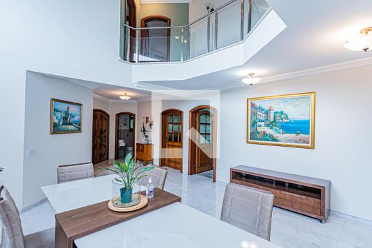 Sala jantar de casa para alugar com 4 quartos, 450m² em City América, São Paulo
