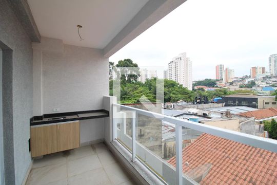 Studio - Varanda de apartamento à venda com 1 quarto, 33m² em Santana, São Paulo