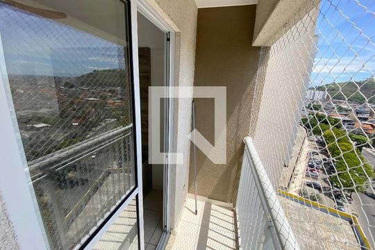 Varanda da Sala de apartamento para alugar com 2 quartos, 65m² em Del Castilho, Rio de Janeiro