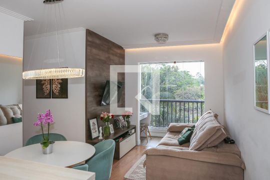 Sala de apartamento à venda com 2 quartos, 48m² em Vila Anastácio, São Paulo