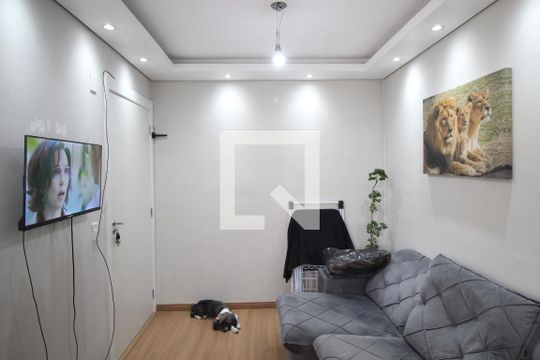 Sala de apartamento à venda com 2 quartos, 50m² em Santa Fé, Porto Alegre
