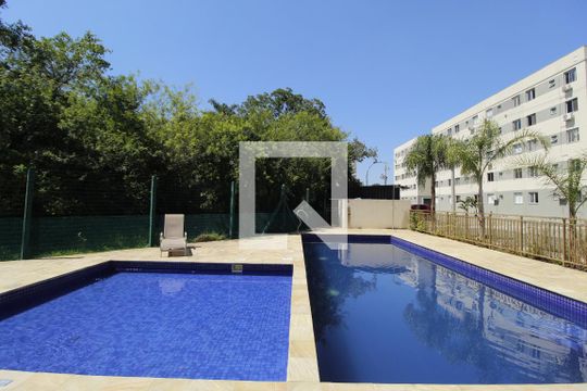 Área comum - Piscina de apartamento à venda com 2 quartos, 50m² em Santa Fé, Porto Alegre