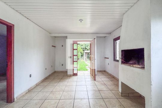 Sala/Cozinha de casa de condomínio à venda com 2 quartos, 200m² em Campo Novo, Porto Alegre