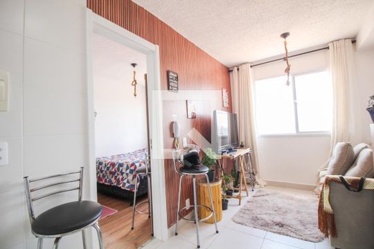 Sala de apartamento para alugar com 1 quarto, 28m² em Alto da Mooca, São Paulo