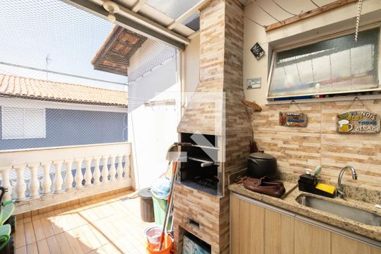 Churrasqueira de casa de condomínio para alugar com 2 quartos, 74m² em Jardim Lisboa, São Paulo