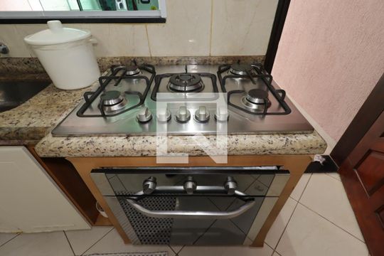 Cozinha - Cooktop de casa à venda com 3 quartos, 80m² em Jardim Santo Alberto, Santo André