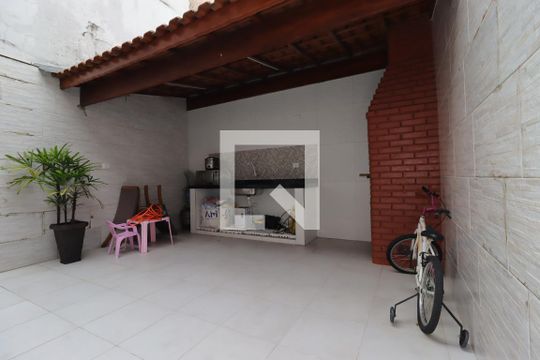 Área Gourmet de casa à venda com 3 quartos, 80m² em Jardim Santo Alberto, Santo André