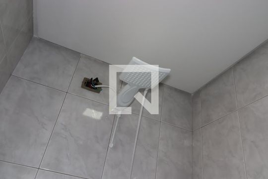 Banheiro da Suíte - Chuveiro de casa à venda com 3 quartos, 80m² em Jardim Santo Alberto, Santo André