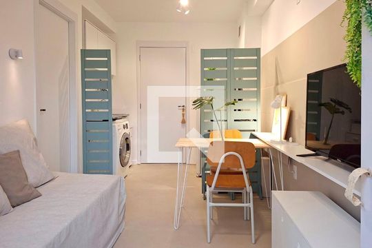 Sala de apartamento à venda com 1 quarto, 27m² em Vila Butantã, São Paulo