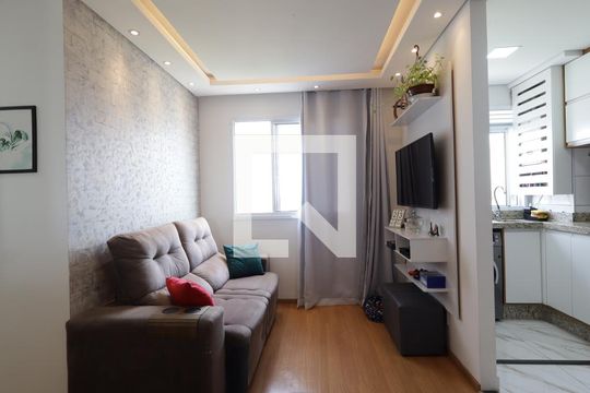 Sala de apartamento à venda com 2 quartos, 40m² em Parque Reboucas, São Paulo